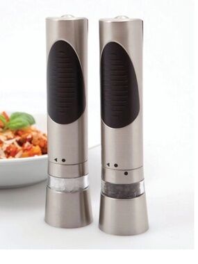 Cole & Mason Richmond Electronic One Button Salt & Pepper Mill Set